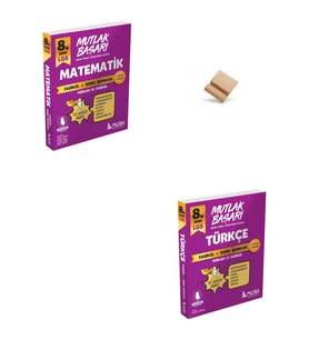 Mutlak Başarı LGS 8. Sınıf 2027 Matematik ve Türkçe Fasikül Soru Bankası + Telefon Standı