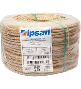 HALAT 6MM NATURAL JÜT KIRNAP İPİ TOP 200MT (5680)