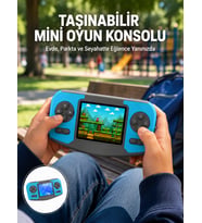 Taşınabilir Mini Video Oyun Konsolu Ergonomik Tasarım