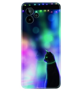 General Mobile GM 24 Pro Kılıf Silikon Desen Özel Seri Window Cat 1787