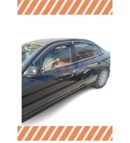 Hyundai Elantra 2002-2007 4'lü Mügen Tip Cam Rüzgarlığı