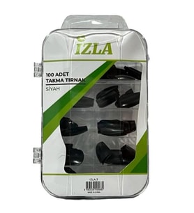 İzla 100 lü Siyah Takma Tırnak Seti