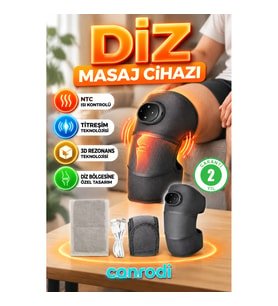 Diz Masaj Cihazı – NTC Isı Kontrolü, Titreşim ve 3D Rezonans Teknolojisi