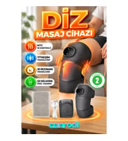 Diz Masaj Cihazı – NTC Isı Kontrolü, Titreşim ve 3D Rezonans Teknolojisi
