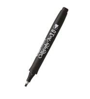 Kaligrafi Kalemi Siyah 3.0 Mm Düz Kesik Uç Supreme Calligraphy 1 Adet Kesik Keçe Uçlu Kaligrafi