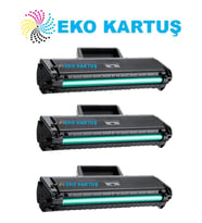 Eko Kartuş Samsung Xpress SL-M2071FH (111) 3’lü Avantajlı Ekonomik Muadil Toner, (Siyah)