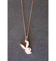 Bella Gloria Playboy Rose Gümüş Kolye (TGK0306)