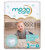 MOONCARE Standart Paket Külot Bez - Midi 3 Numara - 11 Adet