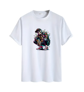 Animasyon Görselli  Unisex (Tshirt) Tişört