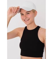 Unisex Beyaz Düz Şapka