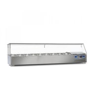 Dampak Soğutmalı Set Üstü Salad Bar 9 Küvet 180 x 35 x 40 (cm)