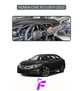 HONDA CIVIC FC5 (2015-2022) Torpido Örtüsü Güneşten Korur Kolay Montaj Tam Uyum F62