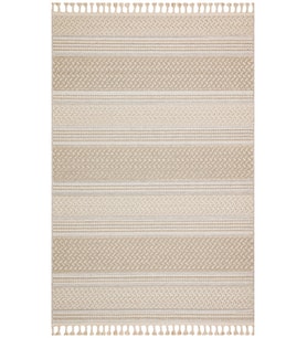 Bespoky Eberndorf Mavi Patchwork Pamuklu El Dokuması Alan Halısı