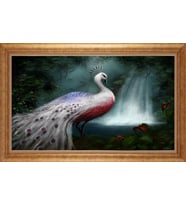 ALTIN ÇERÇEVELİ PASPARTULU TABLO CR1129