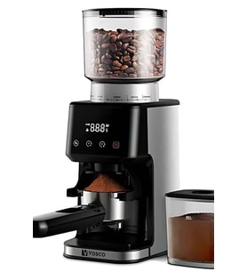 Dijital Espresso Ve Kahve Öğütücü – Ayarlanabilir Dozaj Ve Öğütme Seçenekleri