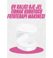 Kalıcı Oje Kurutucu Mini Uv Işınlı Taşınabilir Hızlı Ve Pratik Oje Kurutucu