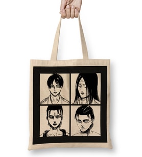 Attack On Titan Eren Jaeger Revolution Bez Çanta Uzun Saplı