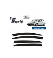 Cam Rüzgarlığı Volkswagen Golf 6 2008-2012 Mügen Tip Piano Black