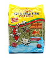 Ahm Koi Goldfish Green Sticks Balık Yemi 1 KG