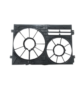 Volkswagen Golf 5 04/09 Radyatör Ve Kli·ma Fan Davlumbazı Boş Gövde (Çi·ftli·) (300w 363mm) 