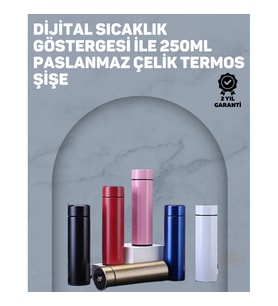Mey İthalat® 12 Saat Sıcak, 24 Saat Soğuk Tutabilen Paslanmaz Termos