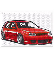 Stanced Out Golf Mk4 Puzzle 240 Parça Yapboz