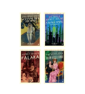 Şeytankaya Tılsımı + Salon Köşelerinde + Falaka + A'mak-ı Hayal- 4 Kitap Set - Iş Bankası Özel Set