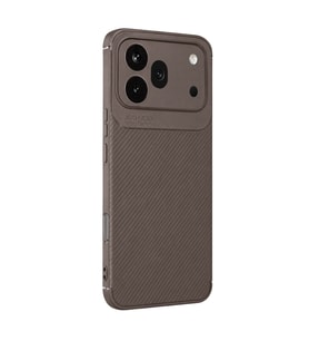 Huawei Honor 600 Pro Auto Focus Karbon Kapak - Gri