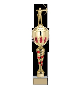 ODAK KUPA - Figürlü Kupalar - Okçu Figürlü Kupalar FG-086 C - 56 cm