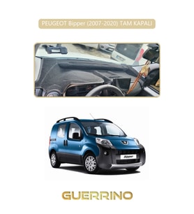 PEUGEOT Bipper (2007-2020) TAM KAPALITORPİDO KORUMA HALISI BEJ KENAR