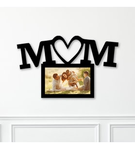 Kişiye Özel Fotoğraflı Mom-Anne Temalı Çerçeve Tablo