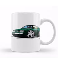 Vw Corrado Green 01 Kupa Bardak Porselen