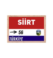 Siirt Tablo - Retro Tablo (Standart)