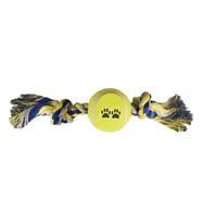 Tenis Toplu Kısa Düğümlü Köpek Diş İpi 7-26 cm Mi