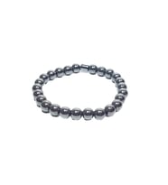 JTSS26BLK1742 HEMATİT DOĞALTAŞ JANTİ BİLEKLİK