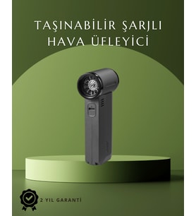 Araç İçi ve Ev İçin Güçlü Hava Üfleyici Toz Temizleme Makinesi
