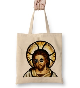 Dark Side Of Jesus Bez Çanta Uzun Saplı