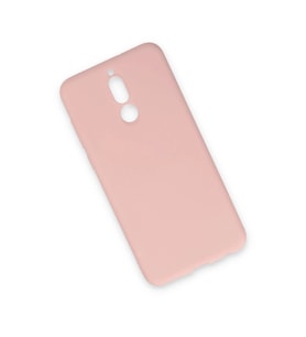 Huawei Mate 10 Lite Kılıf Nano İçi Kadife  - Pudra