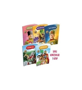Şanlı Komutanlar İz Bırakanlar Serisi 5 Kitap Set