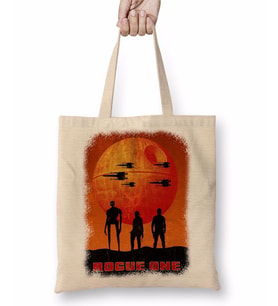 Star Wars Rogue One Bez Çanta Uzun Saplı