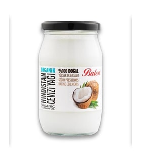 Balen ORGANİK Hindistan Cevizi Yağı (SOĞUK PRES) 300 GR