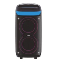 Rose HP-2250 Partybox Kablosuz Çift El Mikrofonlu Sarjlı Bluetooth Dual 8” Hoparlör