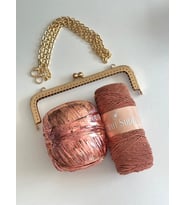 Metalik Rafya Ve Supra İpli Kit (Bakır)