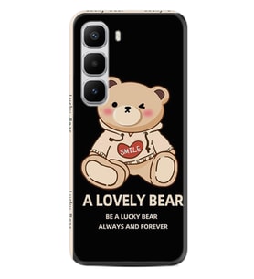 Infinix Hot 60 Kılıf Boutique Baskılı Resimli Lovely Bear Pcode -094