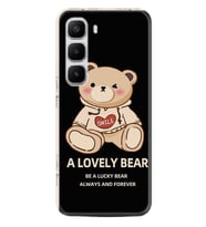 Infinix Hot 60 Kılıf Boutique Baskılı Resimli Lovely Bear Pcode -094