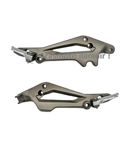 Mondial Drift L ,Kd 125F ,Kiden Basamak Braketi Takımı Sağ Sol ,Arka Basamaklar Dahil _Supermoto (Renksiz)