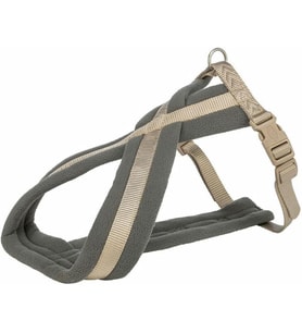 Trixie Premium Köpek Yürüyüş Göğüs Tasması M 45-80 Cm / 25 MM Kum Beji