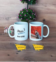 Müdür Yardımcısı Kupa Bardak Beyaz Fotoğraflı Öğretmenler Günü Hediyesi