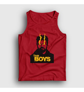 Presmono Unisex Kırmızı Eyes Billy Butcher The Boys Atlet 458327tt