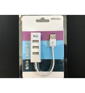 Tx ACUSB24W 4Port Usb Hub Beyaz 2.0 480Mbps (0,11cm Kablo Uzunluğu)